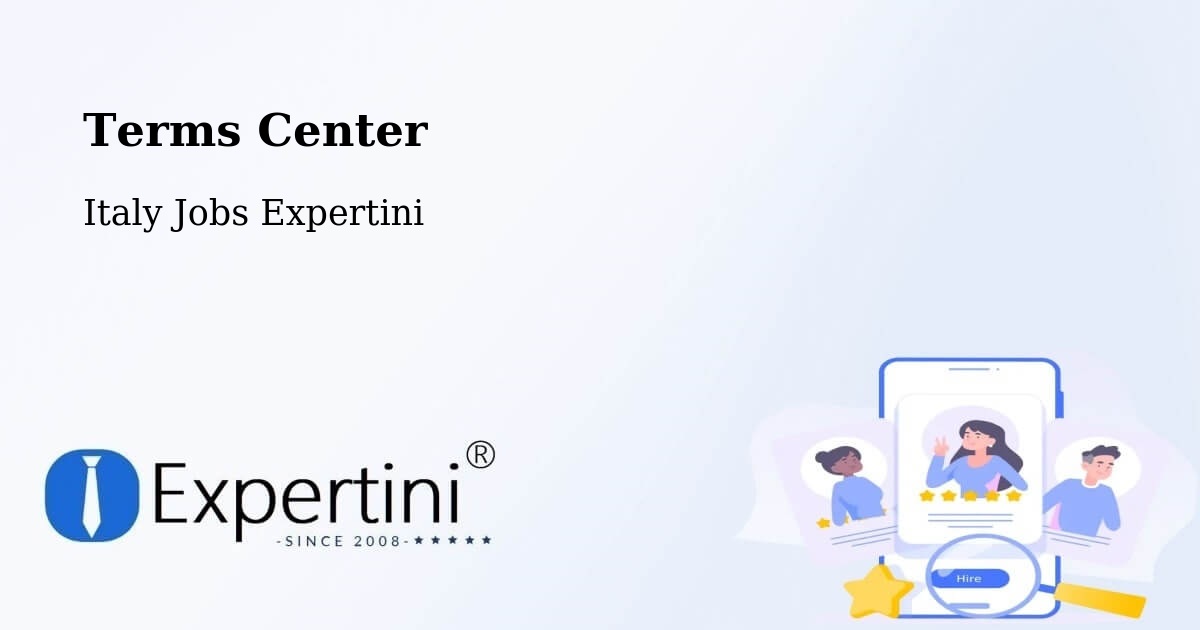Terms of Service – Trabia - Italy Jobs Expertini